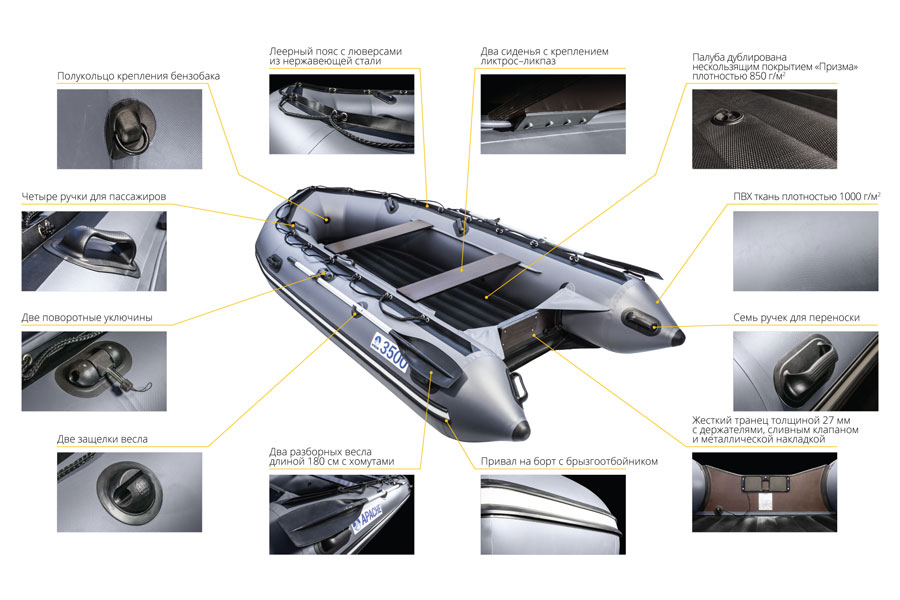 Лодка Apache 3300 НДНД